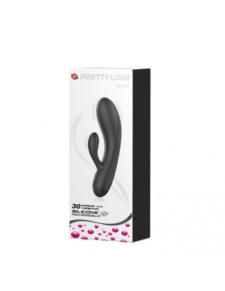 Wibrator ze Stymulacją łechtaczki MATT 30 Funkcji - Wibratory Króliczki - 9