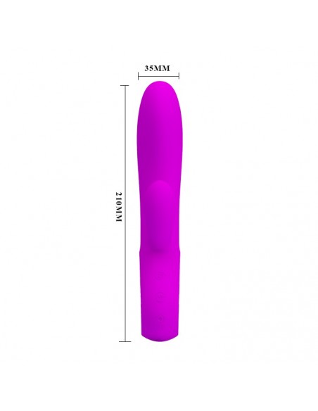 Wibrator królik ELMER 12 Funkcji Purple - Wibratory Króliczki - 6