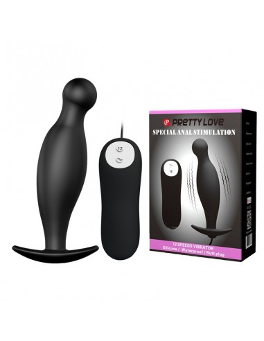 Wibrujący korek analny SPECIAL ANAL STIMULATION 12 function - Kulki i korki analne wibrujące - 1