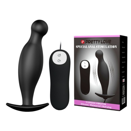 Wibrator analny Special Anal Stimulation z 12 programami wibracji, ok. 10 cm - 1