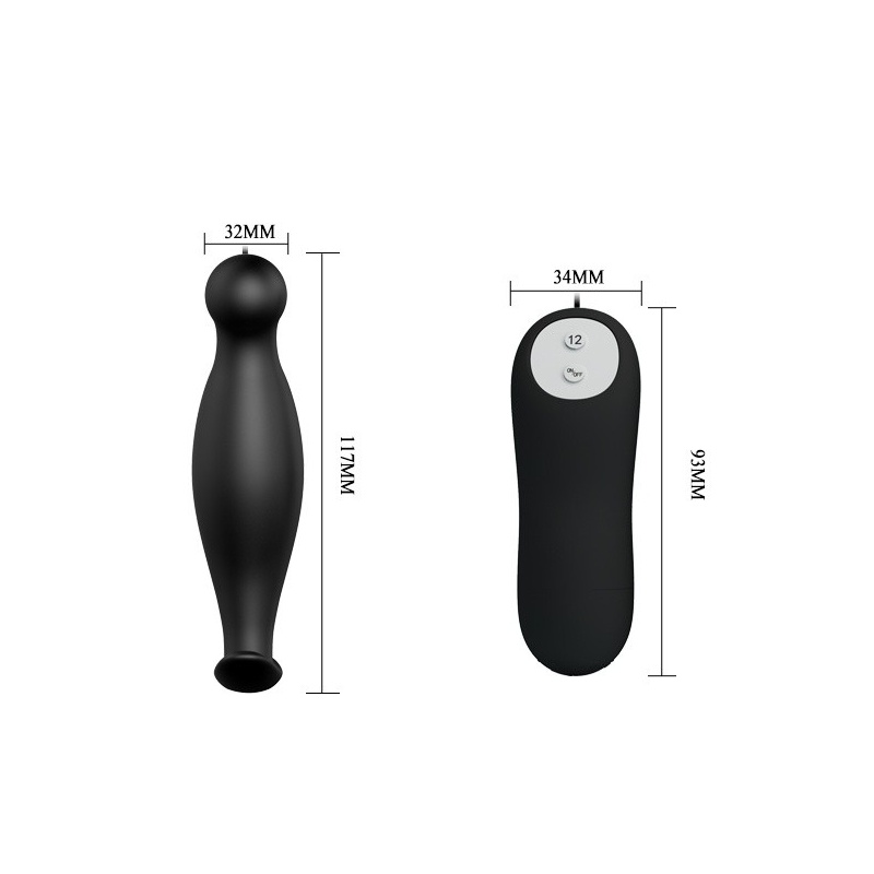 Wibrator analny Special Anal Stimulation z 12 programami wibracji, ok. 10 cm - 6
