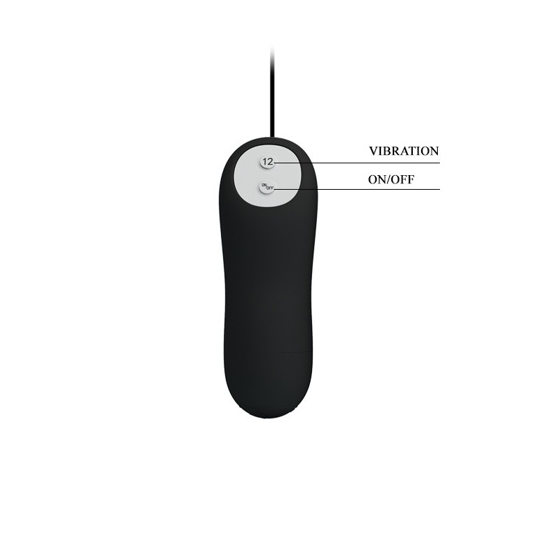 Wibrator analny Special Anal Stimulation z 12 programami wibracji, ok. 10 cm - 7