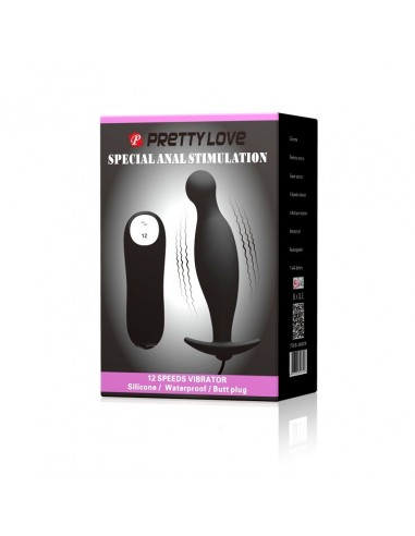 Wibrujący korek analny SPECIAL ANAL STIMULATION 12 function - Kulki i korki analne wibrujące - 9