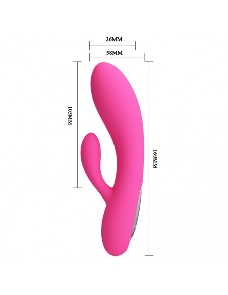 Luksusowy Wibrator z Króliczkiem IVES 30 Funkcji - Wibratory Króliczki - 6