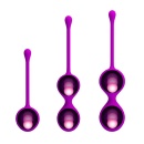 Kulki gejszy Kegel Ball Purple – ruchomy środek ciężkości, średnica 3,4–3,8 cm - 5
