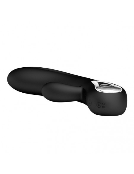 Wibrator królik ELMER 12 Funkcji Black - Wibratory Króliczki - 5