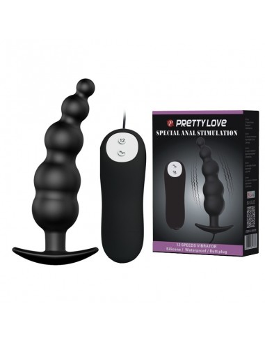 Wibrujący korek analny SPECIAL ANAL STIMULATION 12 function - Kulki i korki analne wibrujące - 1