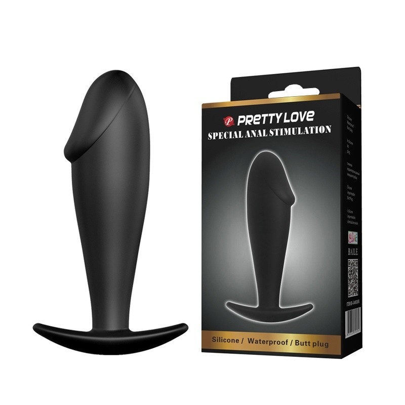 Korek analny Special Anal Stimulation z anatomicznym żołędziem 10 cm - 2