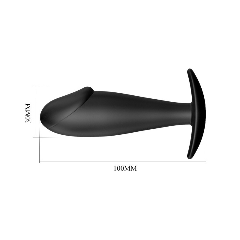 Korek analny Special Anal Stimulation z anatomicznym żołędziem 10 cm - 5