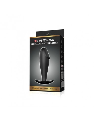 Mały Silikonowy Korek Analny w Kształcie Penisa do Stymulacji - Korki analne silikonowe - 6