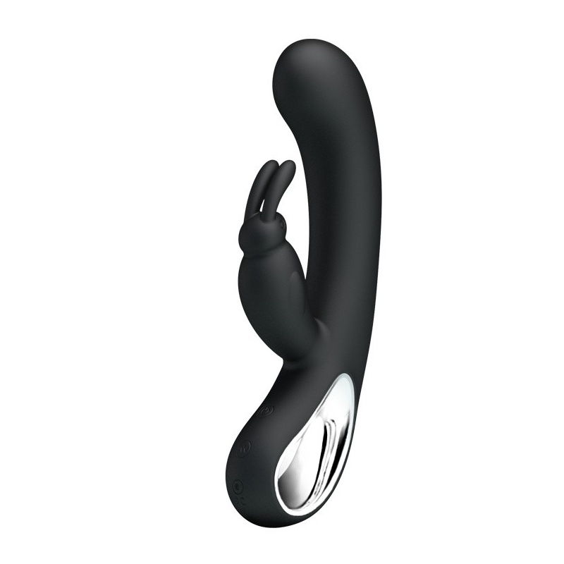 Wibrator króliczek WEBB z trzema silnikami, 21 cm - 1
