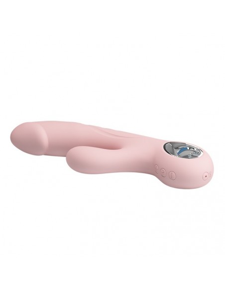 Wibrator króliczek SELENE, USB, PINK, 7 function - Wibratory Króliczki - 4