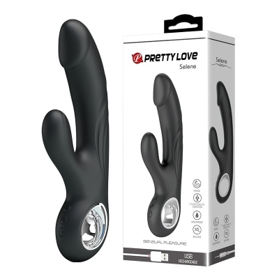 Wibrator Selene 23,8 cm z 7 trybami wibracji - 1 2