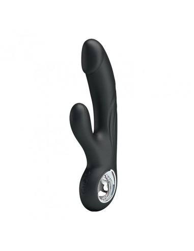 Wibrator króliczek SELENE, USB, BLACK, 7 function - Wibratory Króliczki - 3