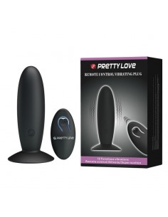 Wibrujący korek analny REMOTE CONTROL VIBRATING PLUG 12 function - Kulki i korki analne wibrujące - 1 2
