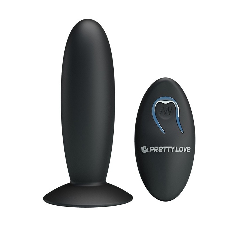 Wibrator analny Mr. Play z pilotem i 12 trybami wibracji, 11 cm - 3