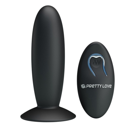 Wibrator analny Mr. Play z pilotem i 12 trybami wibracji, 11 cm - 3