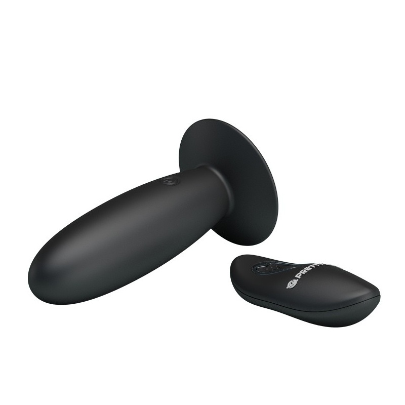 Wibrator analny Mr. Play z pilotem i 12 trybami wibracji, 11 cm - 4