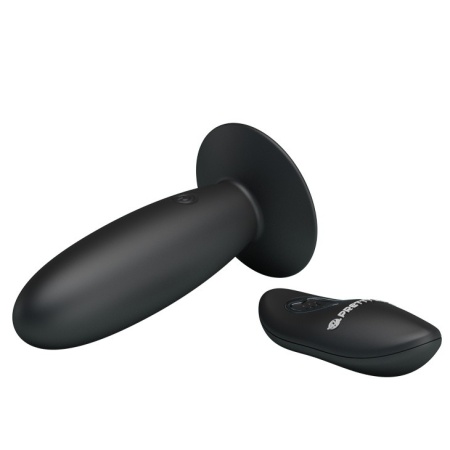 Wibrator analny Mr. Play z pilotem i 12 trybami wibracji, 11 cm - 4