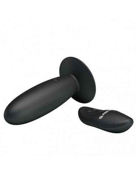 Wibrujący korek analny REMOTE CONTROL VIBRATING PLUG 12 function - Kulki i korki analne wibrujące - 4