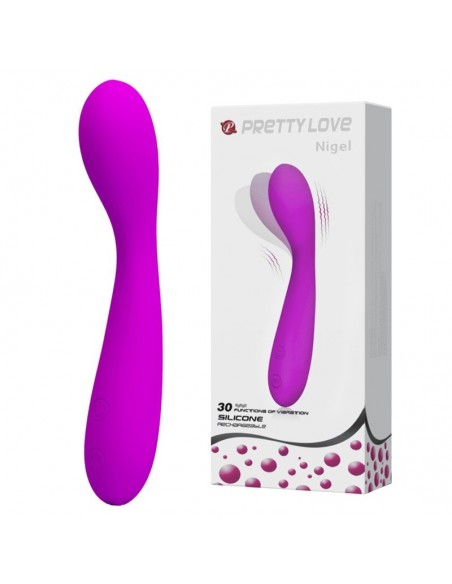 Stymulator punktu G NIGEL, USB, 30 function - Wibratory Punktu G - 2