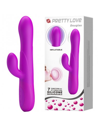 Ekskluzywny Wibrator królik Jedwabista Przyjemność - Wibratory Króliczki - 2