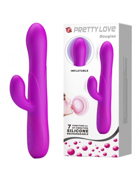 Ekskluzywny Wibrator królik Jedwabista Przyjemność - Wibratory Króliczki - 2