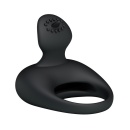 Pierścień erekcyjny Stimulating Tonguo z wibrującym języczkiem - 5,3 cm - 4