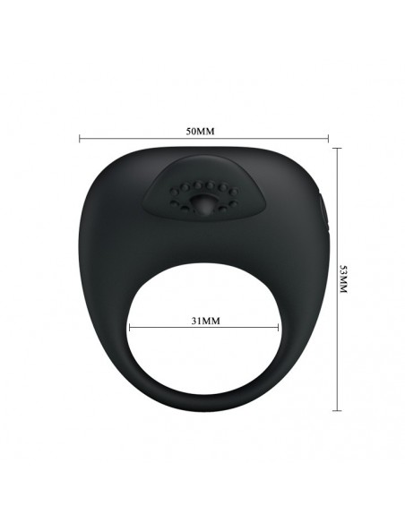 Pierścien erekcyjny wibrujący STIMULATING TONGUO - Pierścienie erekcyjne wibrujące - 6