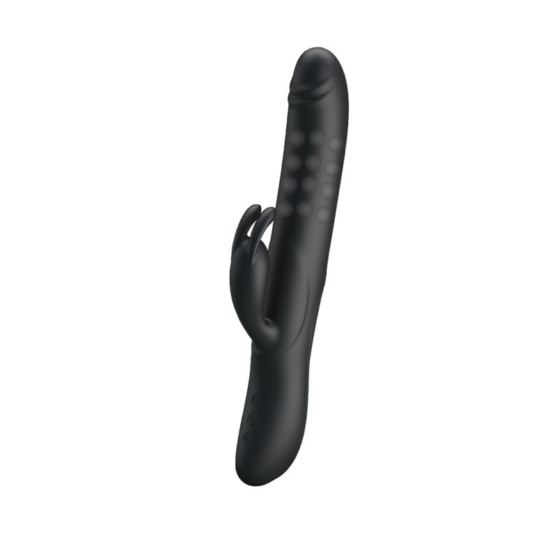 Wibrator króliczek Colin z wibracjami i rotacją 25 cm - 1