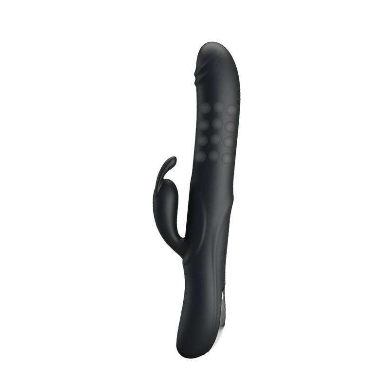 Wibrator króliczek Colin z wibracjami i rotacją 25 cm - 4
