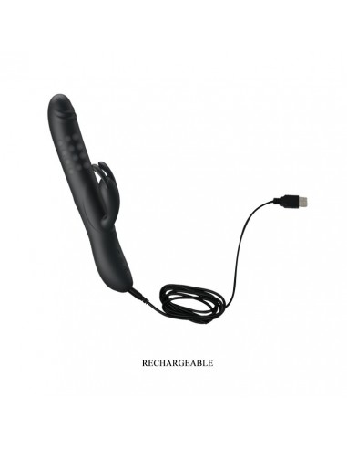 Wibrator z Króliczkiem COLIN Wibracje + Rotacje - Wibratory Króliczki - 7