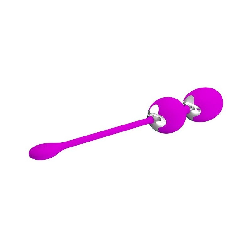 Kulki Kegla Werner - 12 funkcji wibracji, silikon medyczny, długość 20,5 cm, ø 34 mm - 3