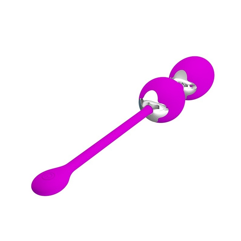 Kulki Kegla Werner - 12 funkcji wibracji, silikon medyczny, długość 20,5 cm, ø 34 mm - 4