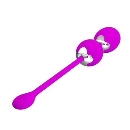 Kulki Kegla Werner - 12 funkcji wibracji, silikon medyczny, długość 20,5 cm, ø 34 mm - 4