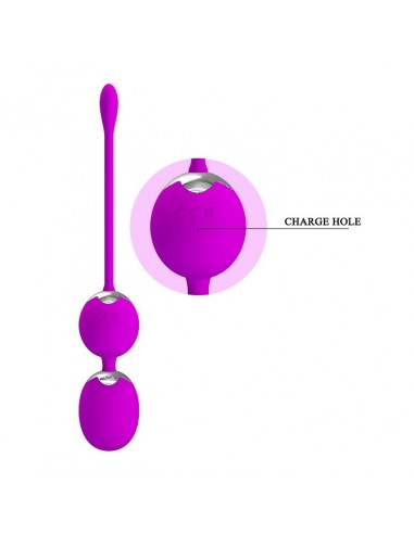 Wibrujace kulki gejszy PRETTY LOVE - WERNER USB 12 function - Kulki Gejszy i Jajeczka Wibrujące - 8