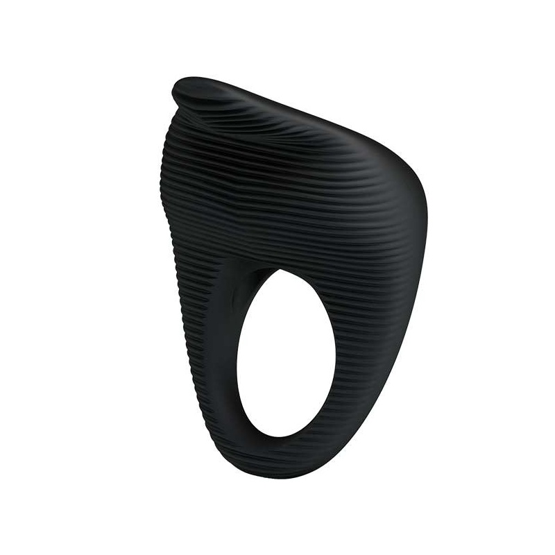 Wibrujący pierścień na penisa Thimble z wypustką łechtaczkową 2,5 cm - 1