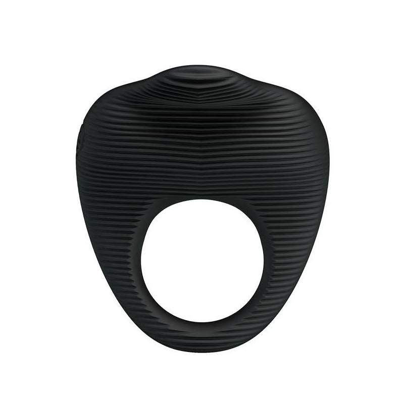 Wibrujący pierścień na penisa Thimble z wypustką łechtaczkową 2,5 cm - 3