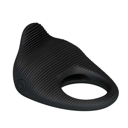 Wibrujący pierścień na penisa Thimble z wypustką łechtaczkową 2,5 cm - 4