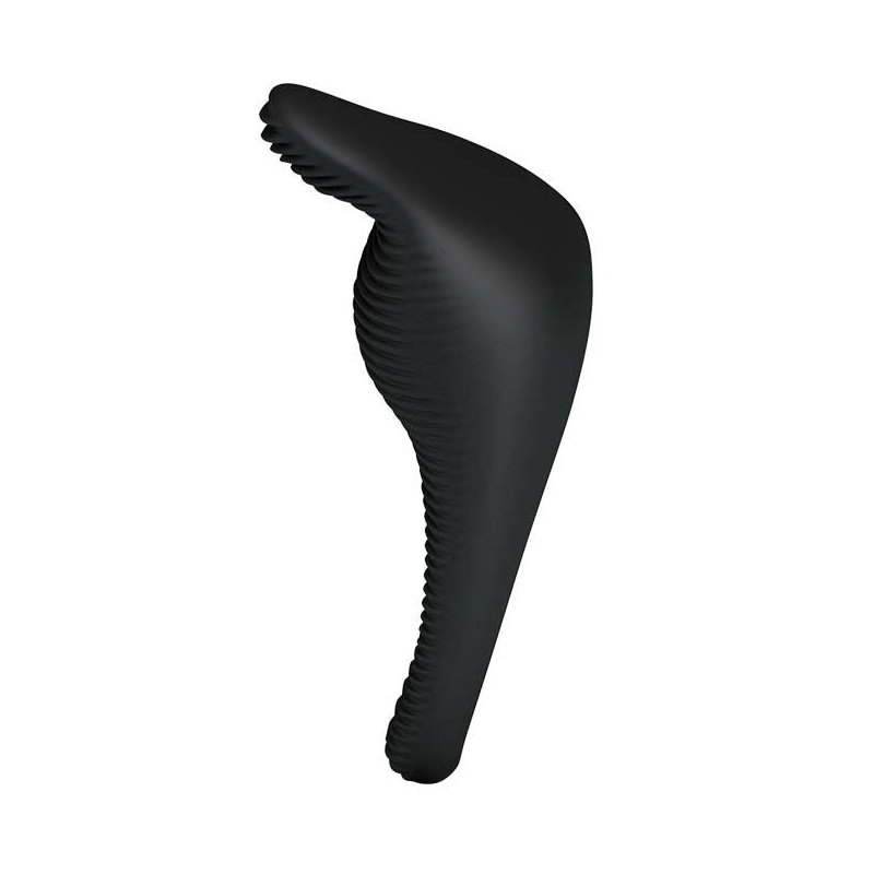 Wibrujący pierścień na penisa Thimble z wypustką łechtaczkową 2,5 cm - 5