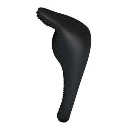 Wibrujący pierścień na penisa Thimble z wypustką łechtaczkową 2,5 cm - 5