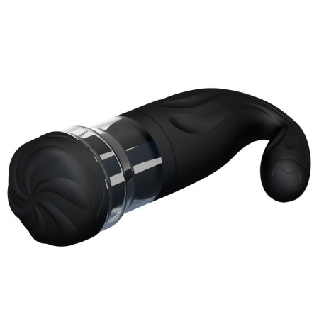 Automatyczny masturbator Breton z rotacją i ruchem posuwisto-zwrotnym, długość 27,3 cm - 4