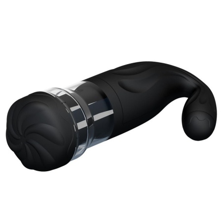 Automatyczny masturbator Breton USB z rotacją i ruchem góra-dół, 27,3 cm - 4