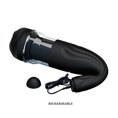 Automatyczny masturbator Breton USB z rotacją i ruchem góra-dół, 27,3 cm - 8
