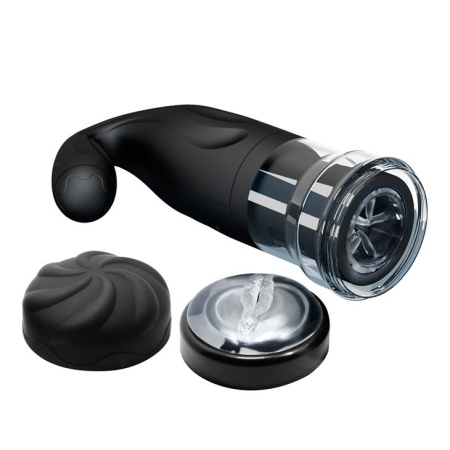 Automatyczny masturbator Breton USB z rotacją i ruchem góra-dół, 27,3 cm - 9