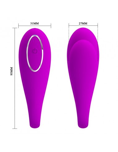 Stymulator Sterowany Telefonem AUGUST Bluetooth 12 Funkcji - WIBRATORY DLA PAR - 6
