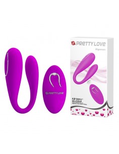 Stymulator dla Par ALGERNON USB PURPLE 12 function - Stymulatory i wibratory dla par - 1