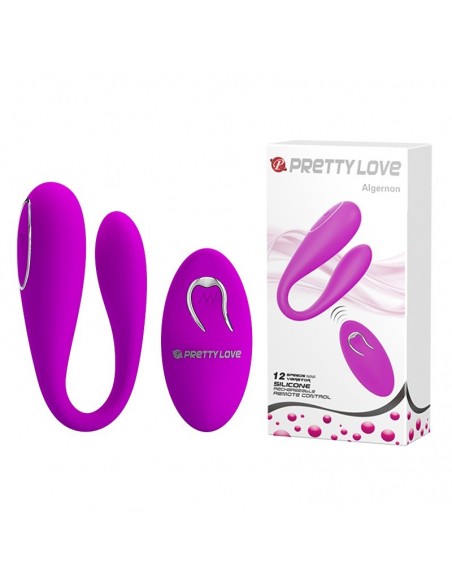 Stymulator dla Par ALGERNON USB PURPLE 12 function - Stymulatory i wibratory dla par - 1