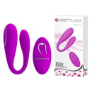 Wibrator dla par Algernon – dwusilnikowy, z pilotem, 9,6 cm - 1