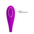 Wibrator dla par Algernon – dwusilnikowy, z pilotem, 9,6 cm - 6